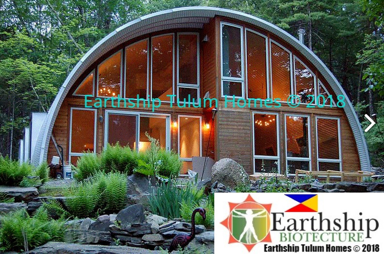 Click image to see more info about this Exquisite Metal Quonset Hut Home
